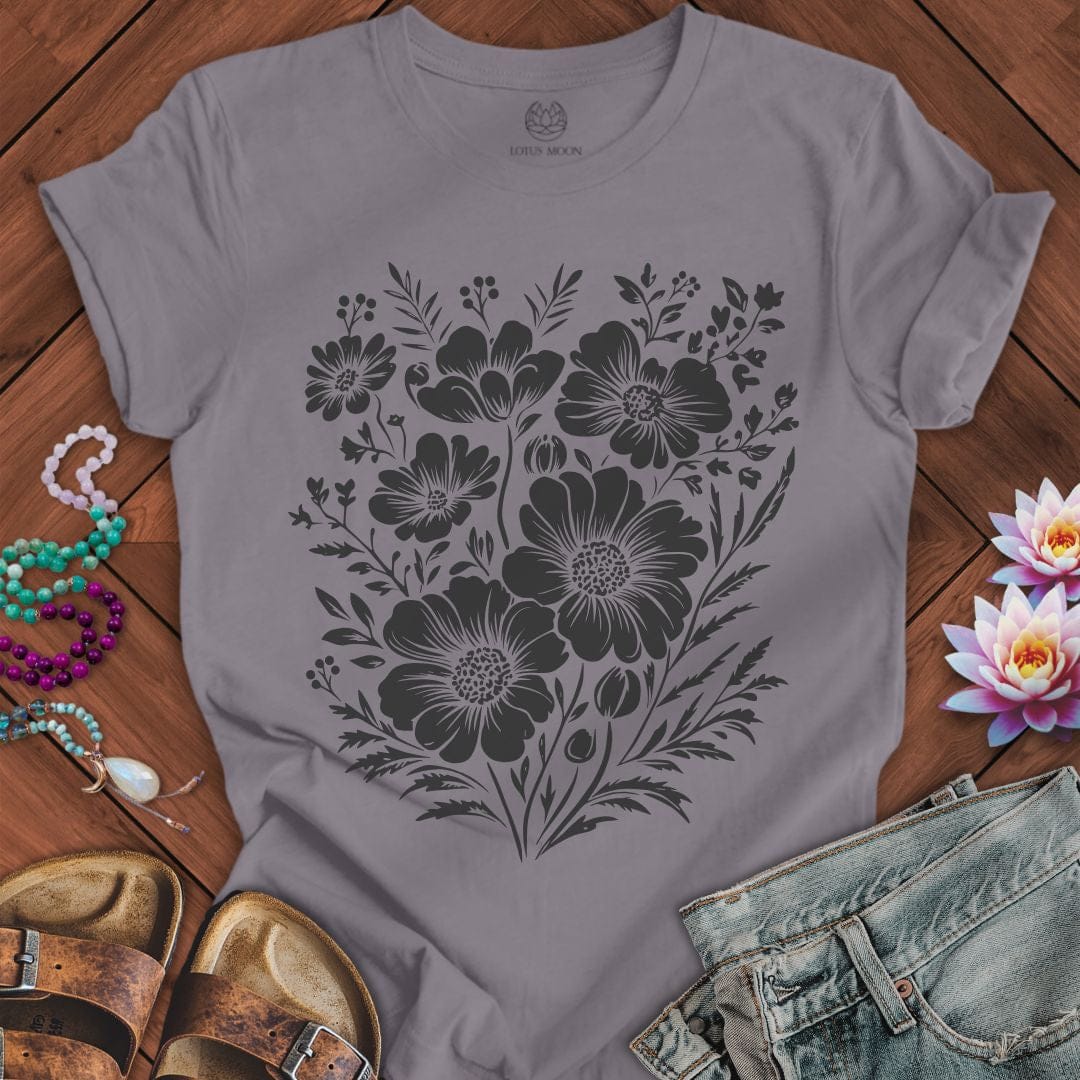 Floral Tee Storm