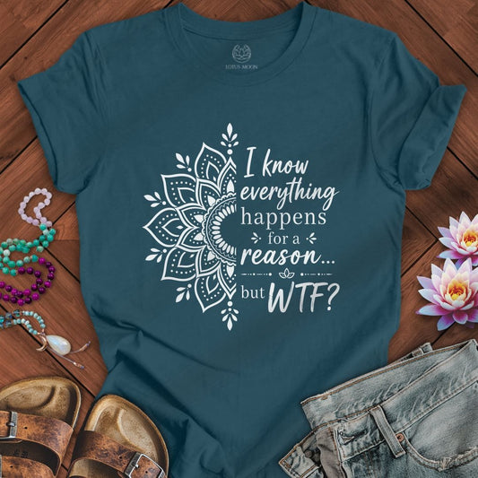 For A Reason Tee Deep Teal