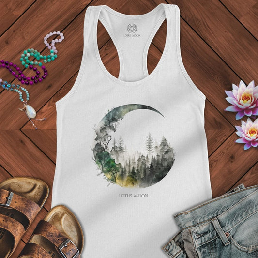 Forest Moon Tank Solid White