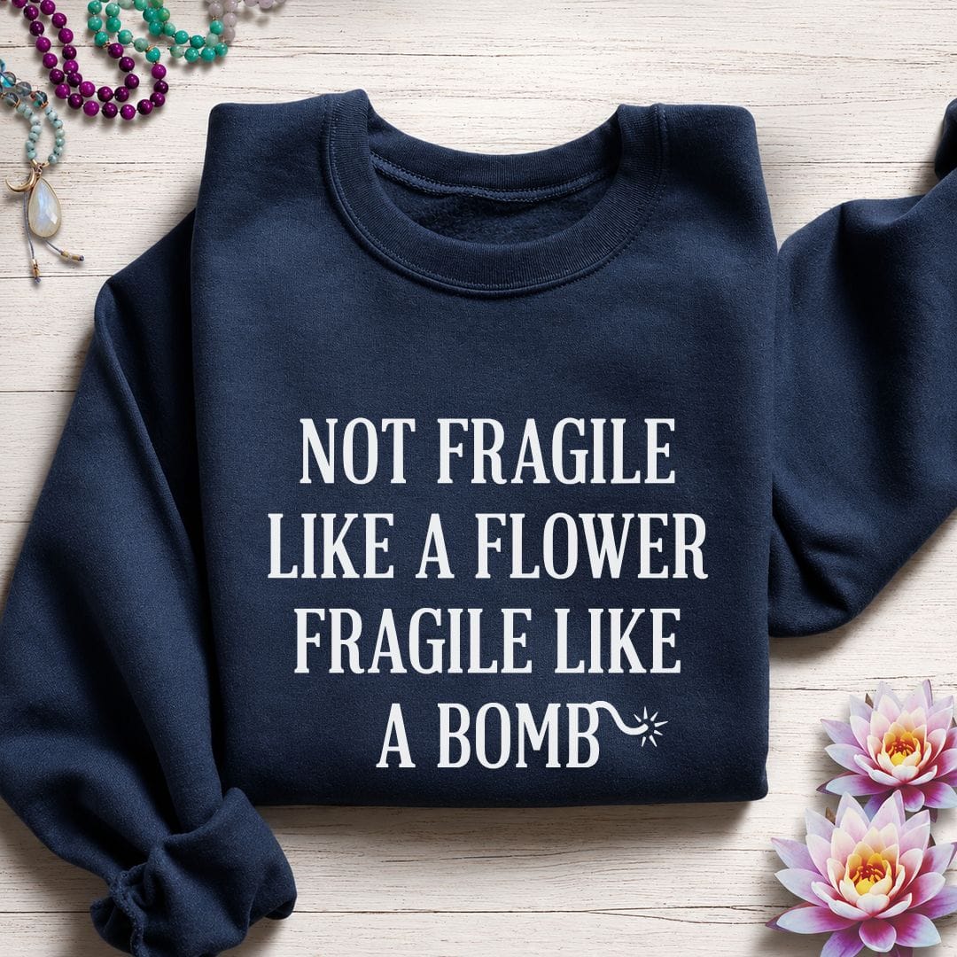 Fragile Sweatshirt Navy