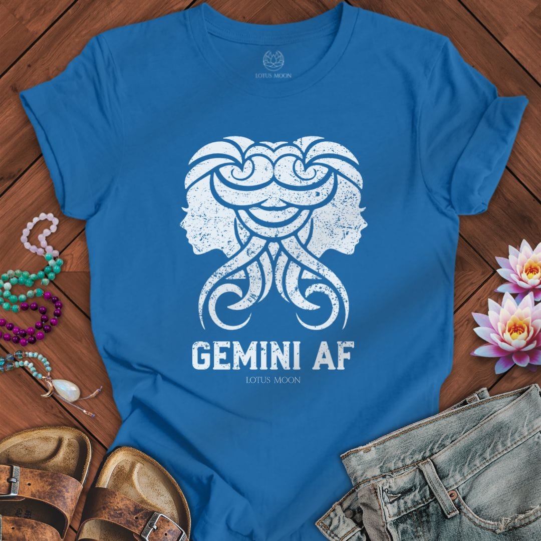 Gemini AF Tee Columbia Blue