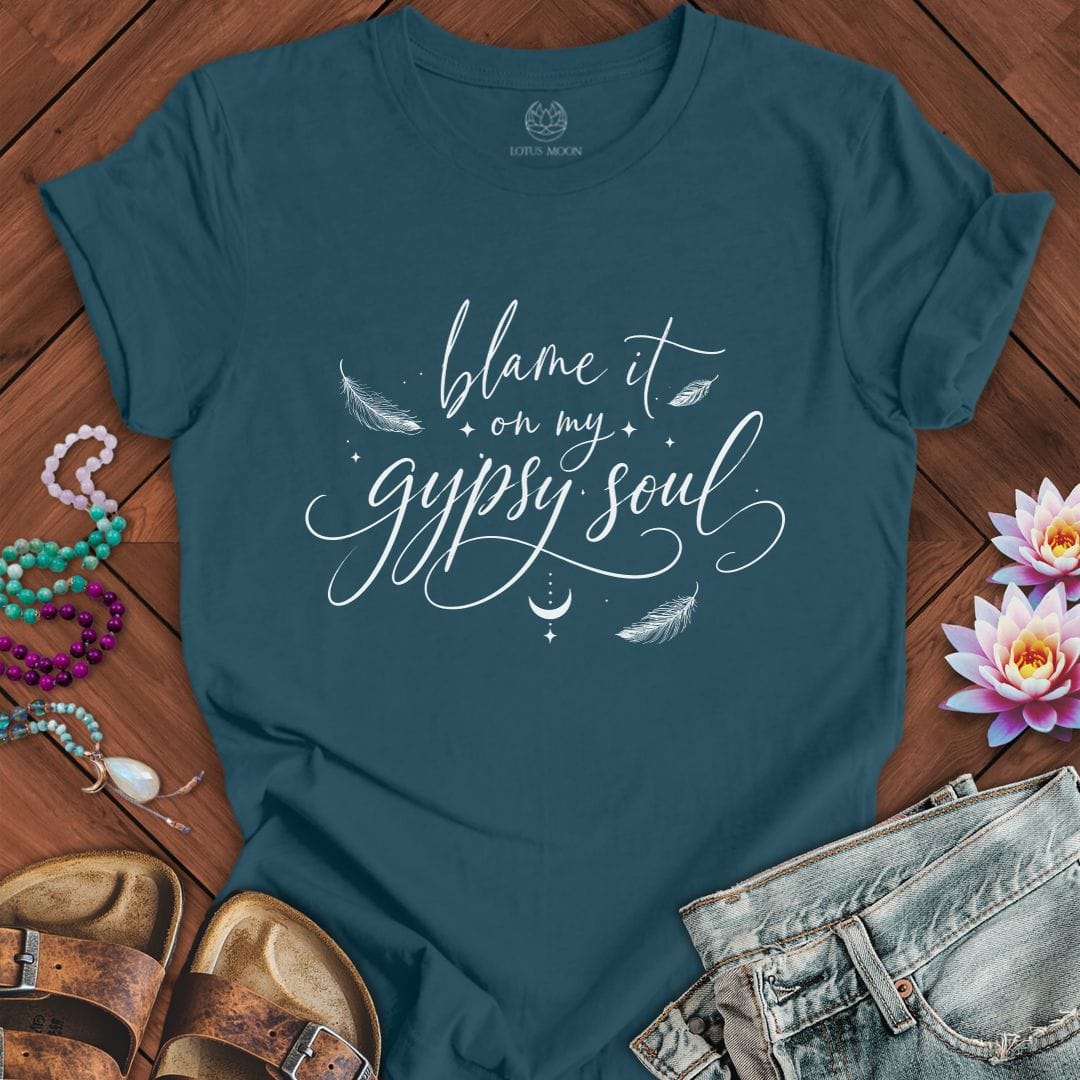 Printify T-Shirt Gypsy Soul Tee Deep Teal / S
