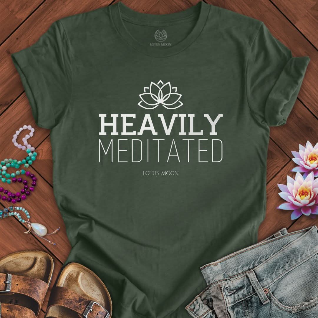 Heavily Meditated Tee Int. Heather Forest