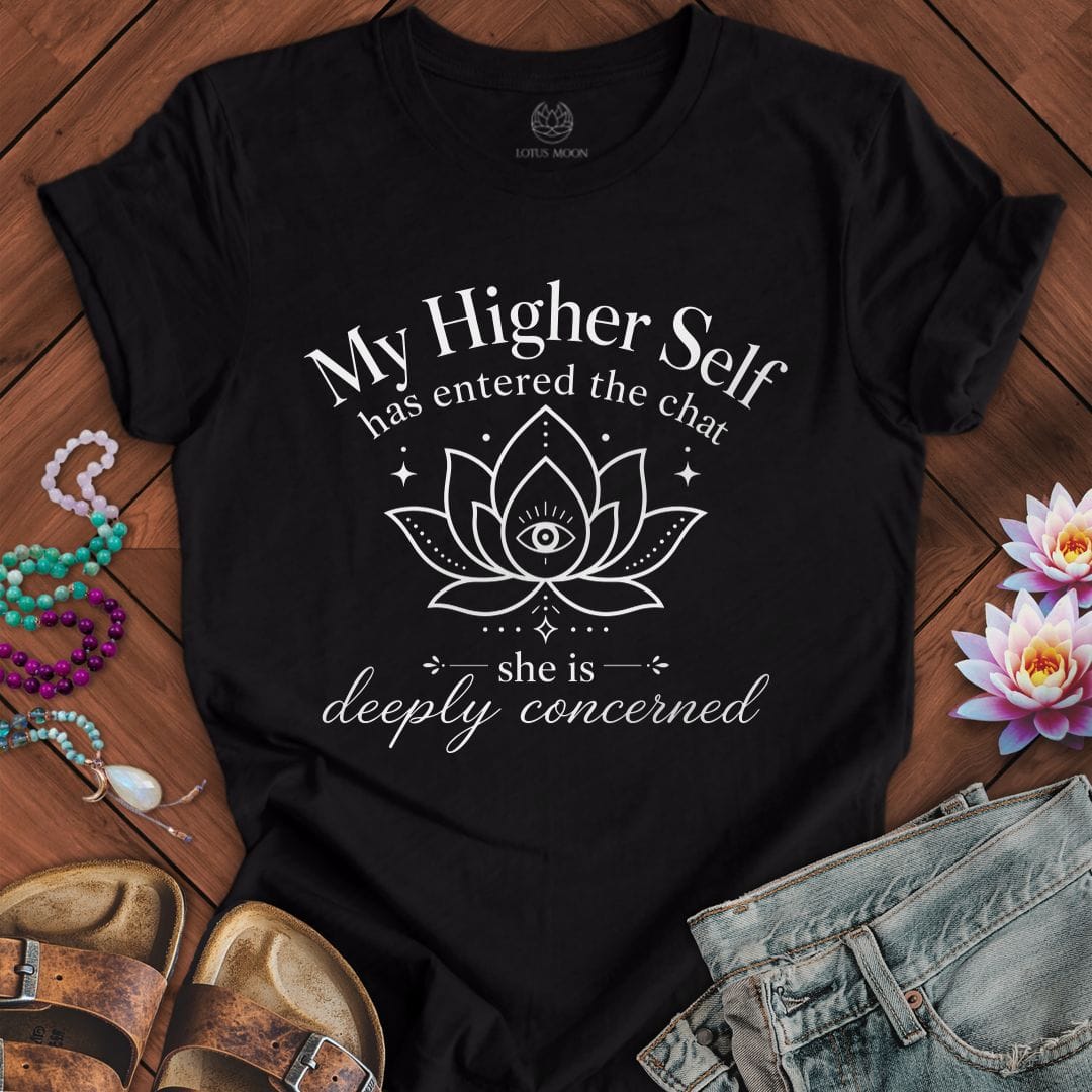 Printify T-Shirt Higher Self Tee Black / S