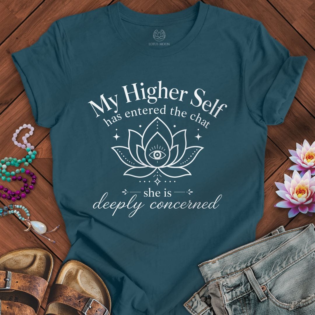 Printify T-Shirt Higher Self Tee Deep Teal / S