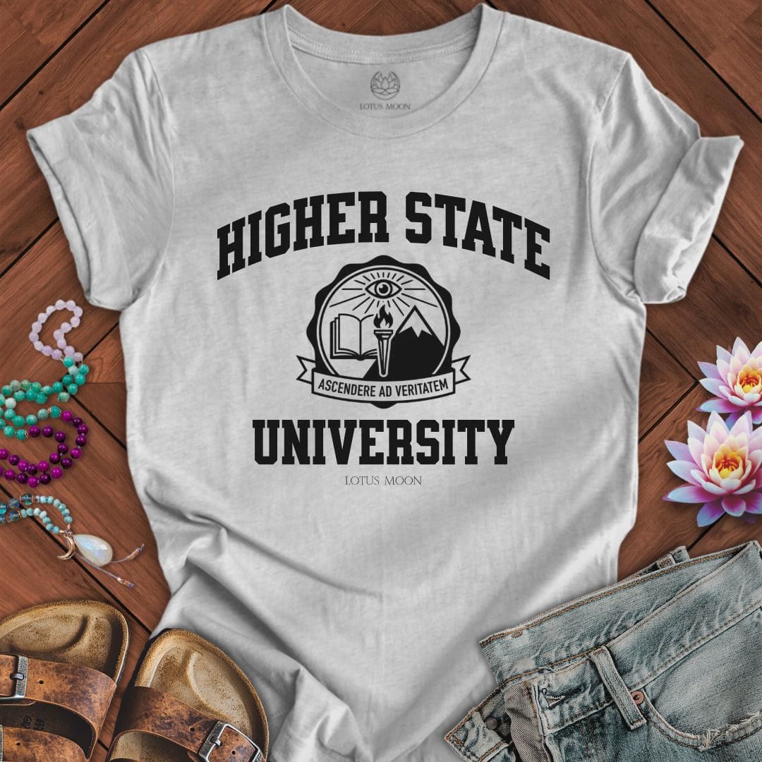 Higher State University Tee Athletic Heather