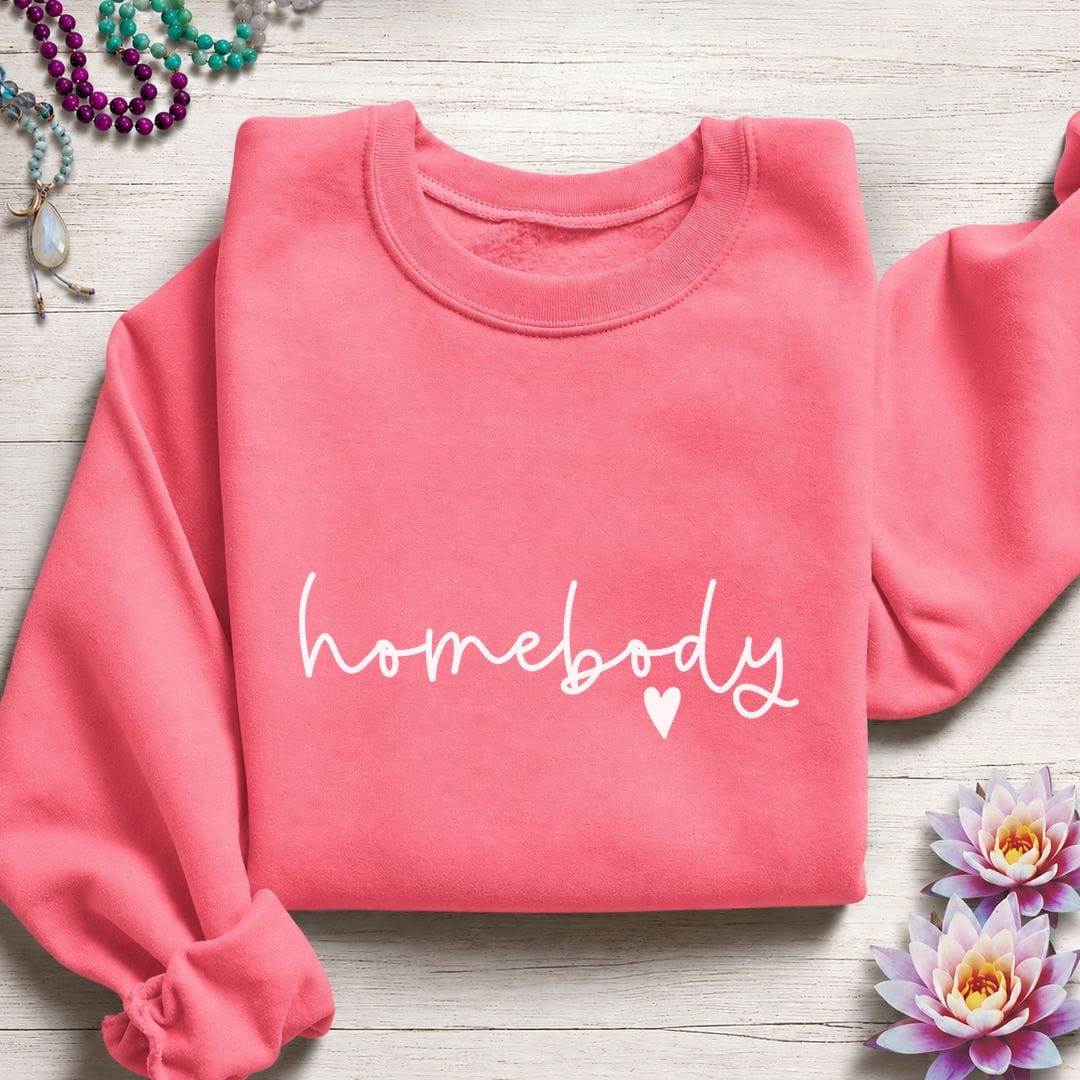 Homebody Sweatshirt Safety Pink