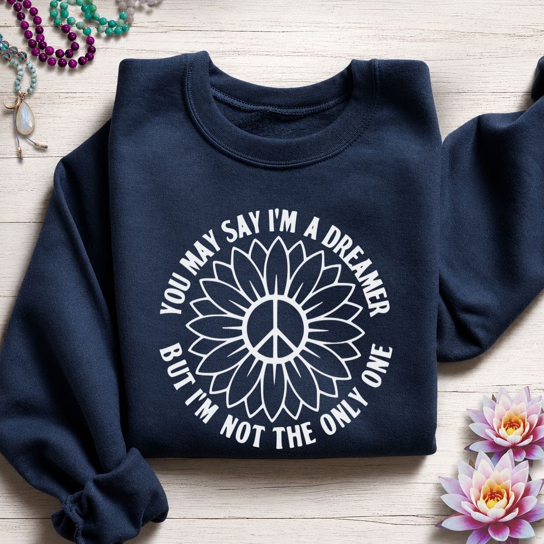 Printify Sweatshirt I'm a Dreamer Sweatshirt S / Navy