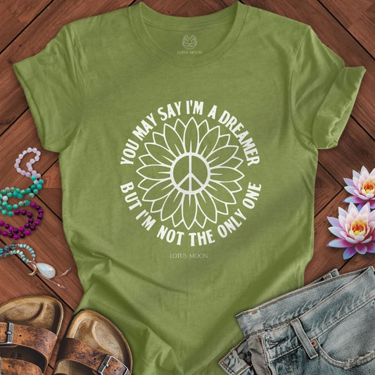 I'm a Dreamer Tee Heather Green