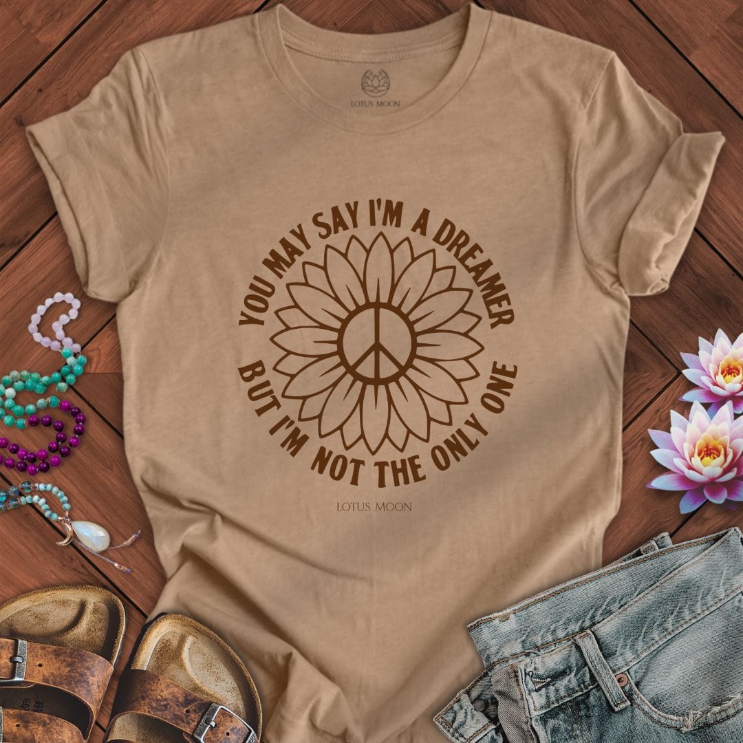 I'm a Dreamer Tee Heather Tan
