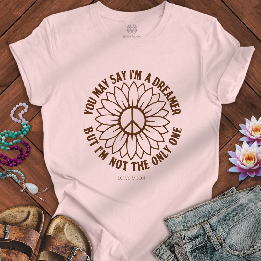 I'm a Dreamer Tee Soft Pink