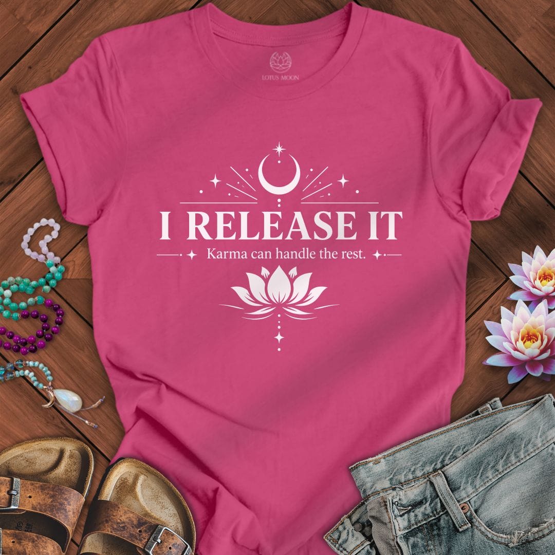 Printify T-Shirt I Release It Tee Berry / S