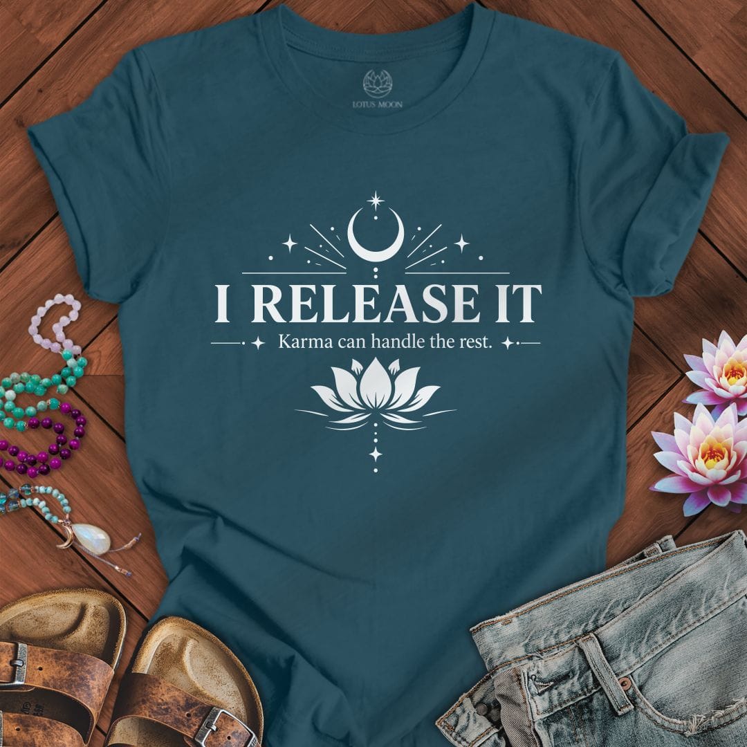 Printify T-Shirt I Release It Tee Deep Teal / S