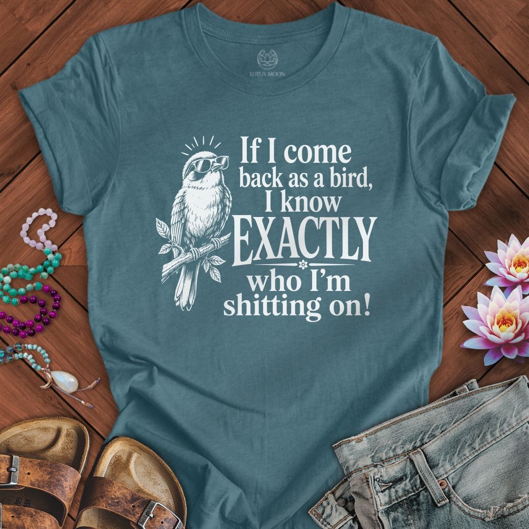 Printify T-Shirt If I Come Back Tee Heather Deep Teal / S