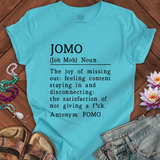 JOMO Tee Turquoise