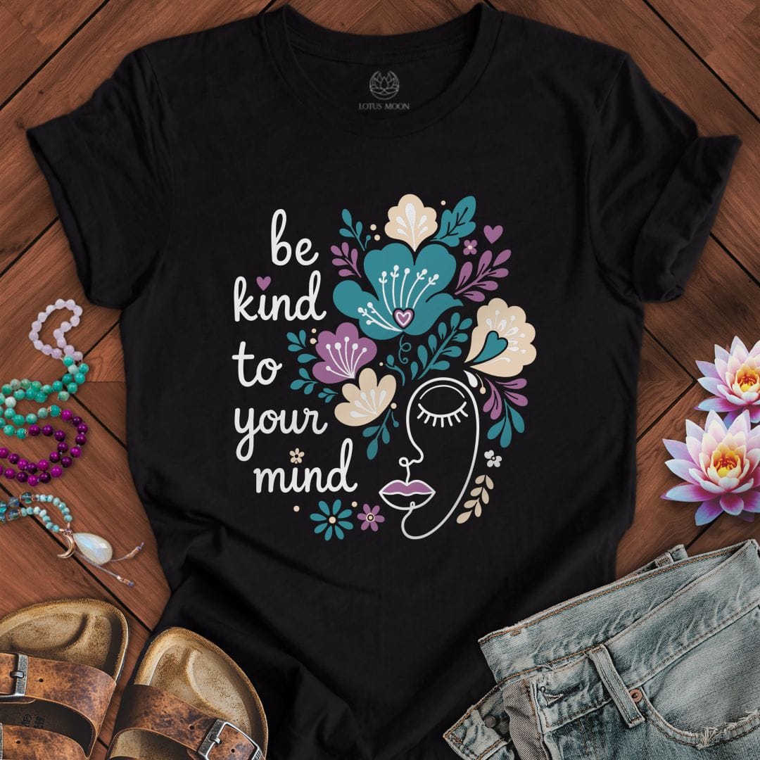 Printify T-Shirt Kind Mind Tee Black / S