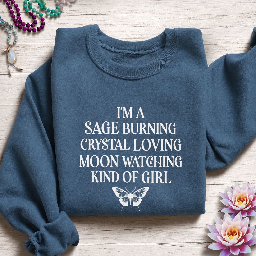 Kind of Girl Sweatshirt Indigo Blue