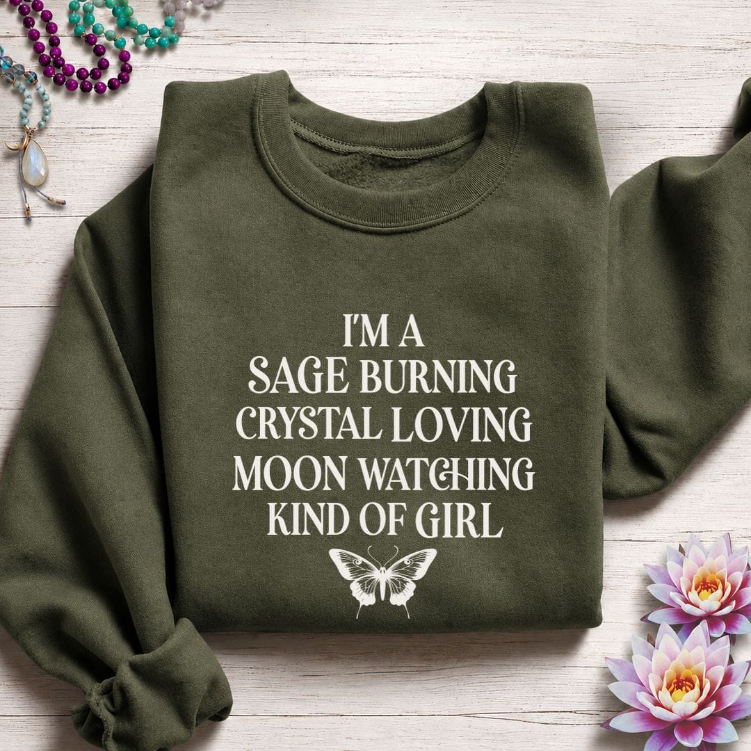 Kind of Girl Sweatshirt Military Green
