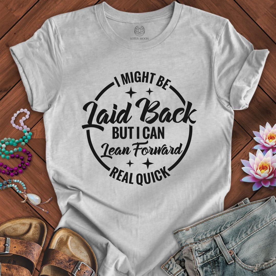 Printify T-Shirt Laid Back Tee Athletic Heather / S