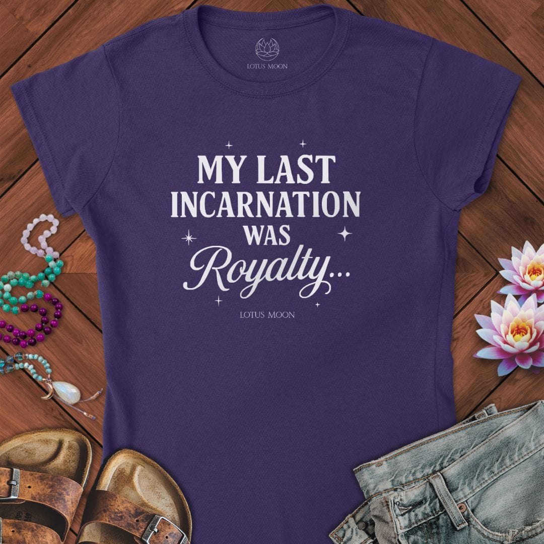 Last Incarnation Fitted Tee Purple