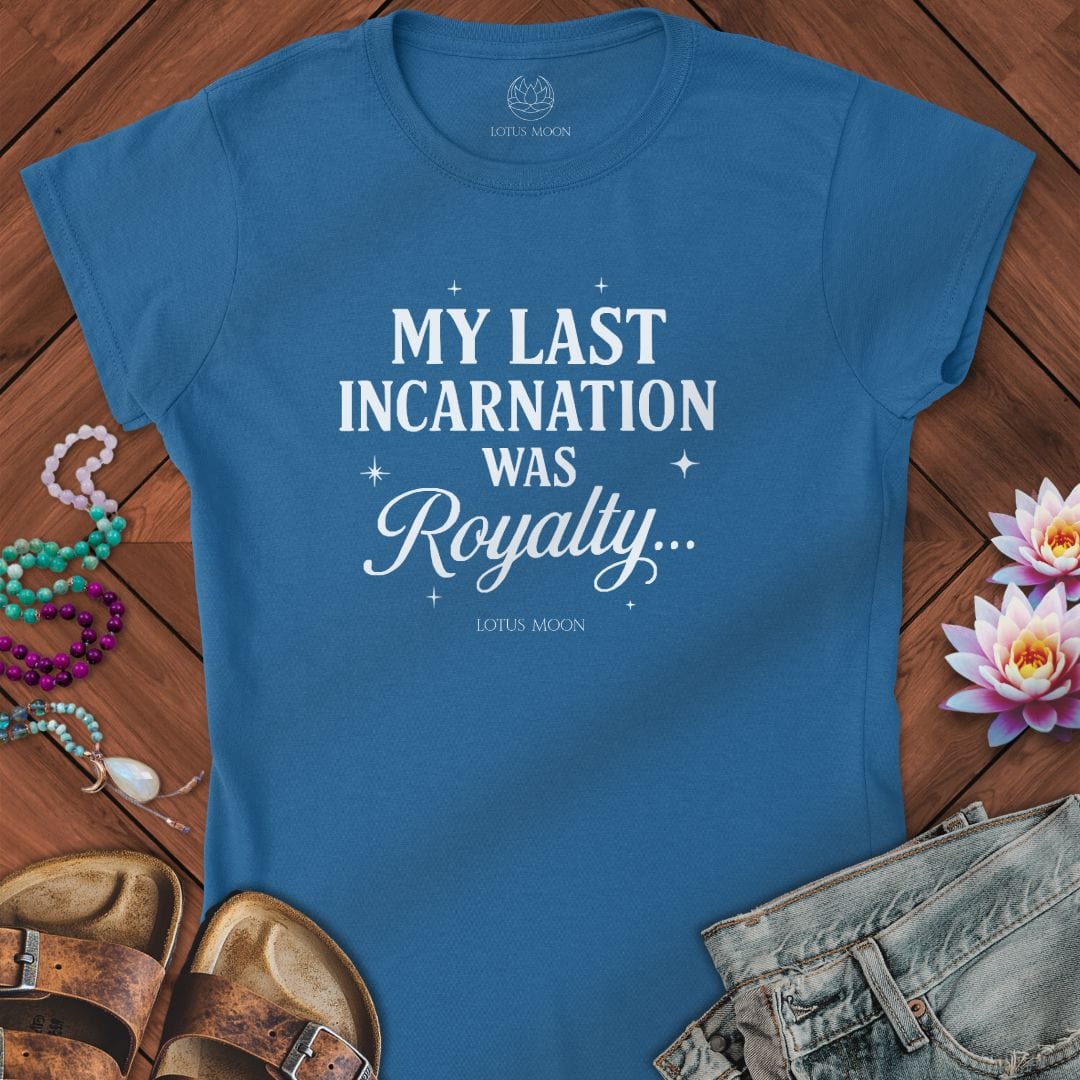 Last Incarnation Fitted Tee Royal