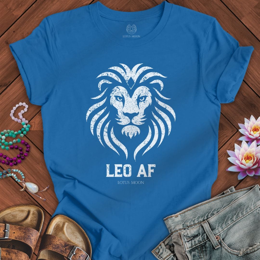 Leo AF Tee Columbia Blue