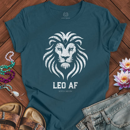 Leo AF Tee Deep Teal