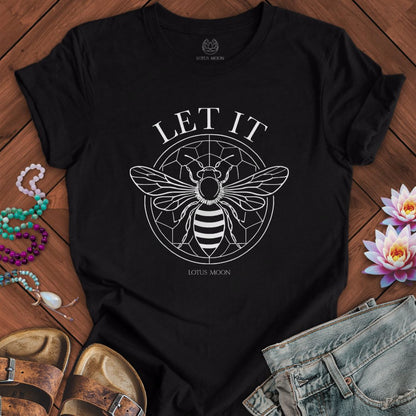 Let It Bee Tee Black Heather