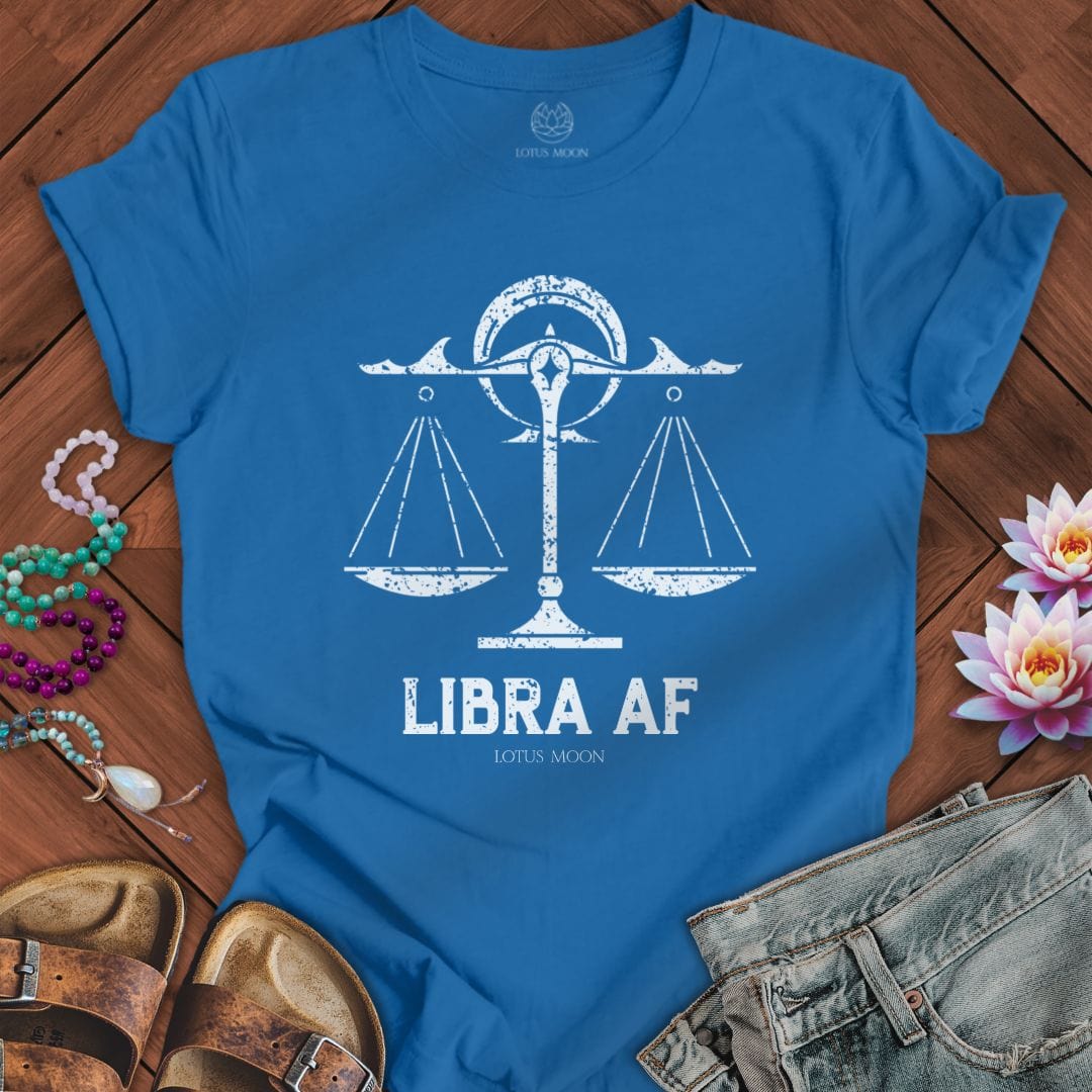 Libra AF Tee Columbia Blue