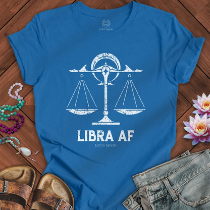 Libra AF Tee Columbia Blue