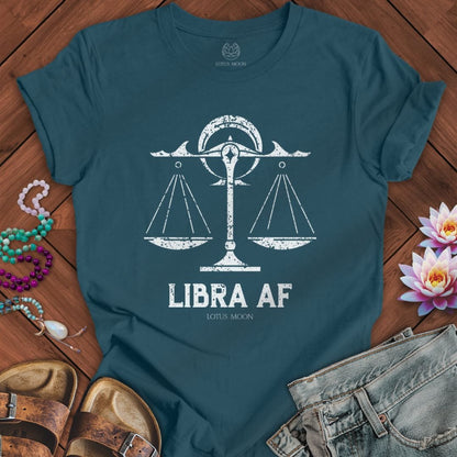Libra AF Tee Deep Teal