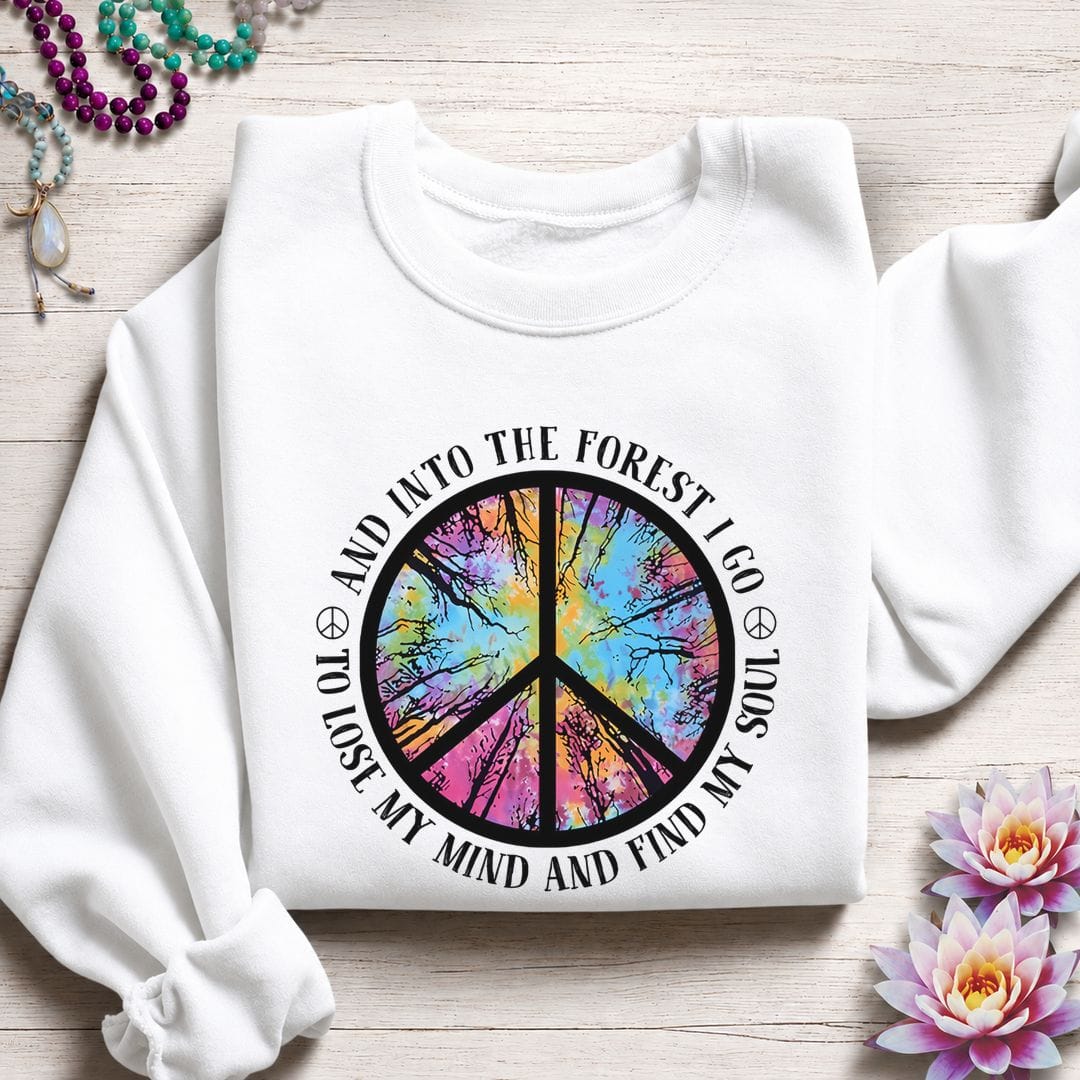 Lose My Mind Sweatshirt White
