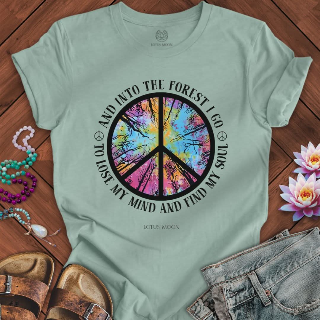 Lose My Mind Tee Dusty Blue