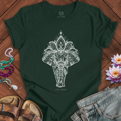 Lotus Elephant Tee Forest