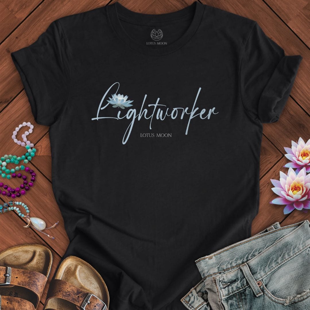Lotus Lightworker Tee Solid Black Blend