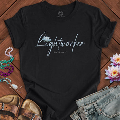 Lotus Lightworker Tee Solid Black Blend