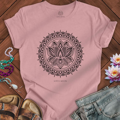 Lotus Mandala Tee Orchid