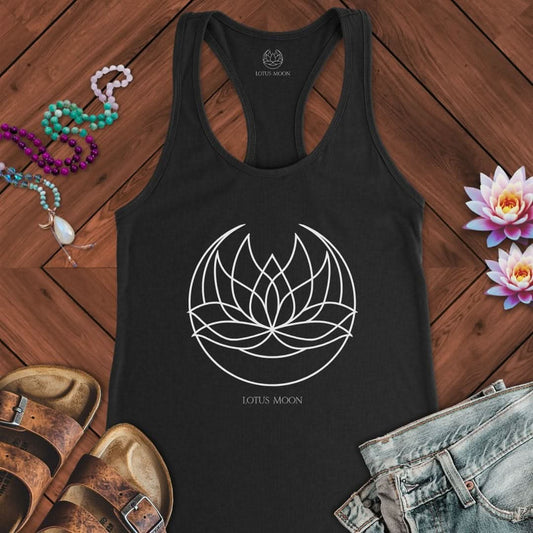 Lotus Moon Tank Solid Black