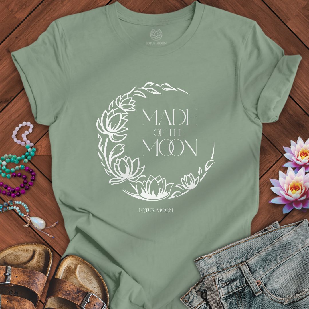 Made of The Moon Tee Sage