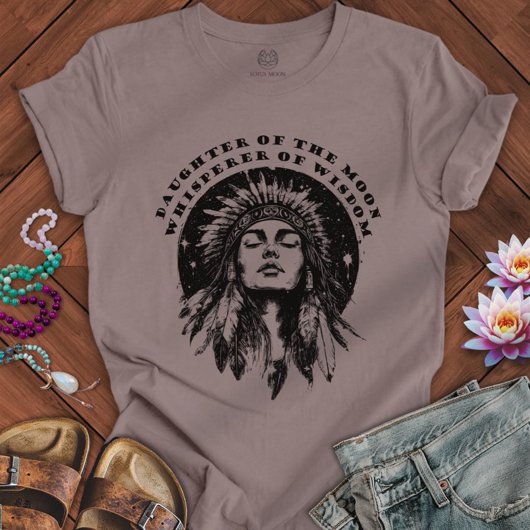 Medicine Woman Tee Pebble Brown
