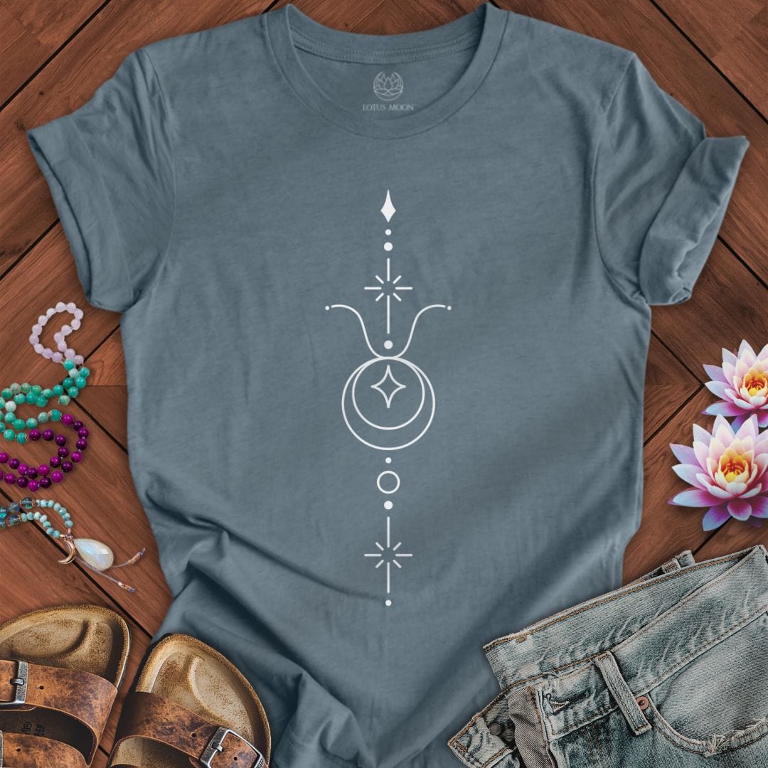 Minimalist Taurus Tee Heather Slate