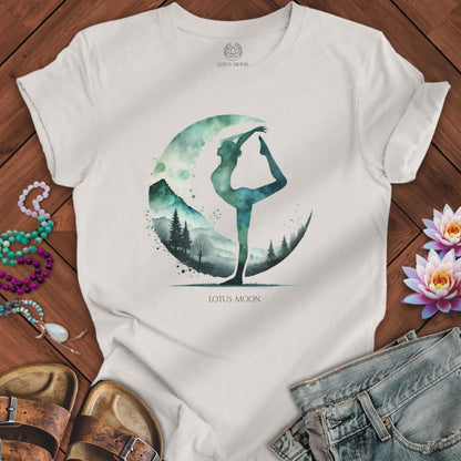 Moon Yoga Tee Vintage White