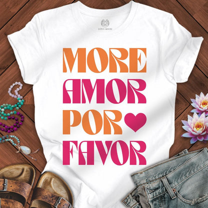 More Amor Tee White