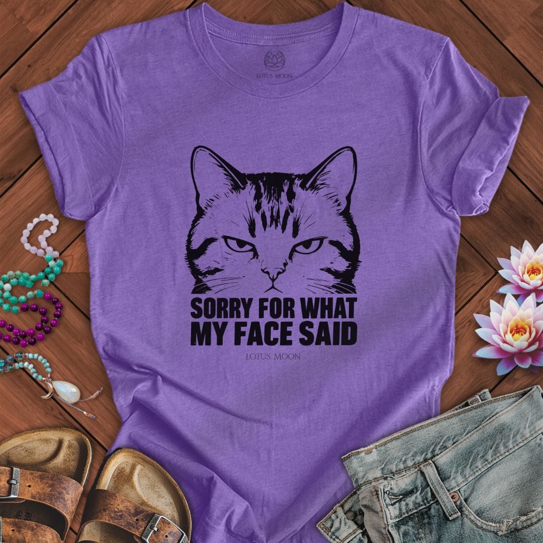 My Apologies Tee Heather Team Purple
