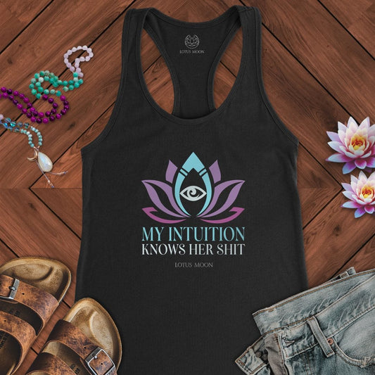 My Intuition Tank Solid Black