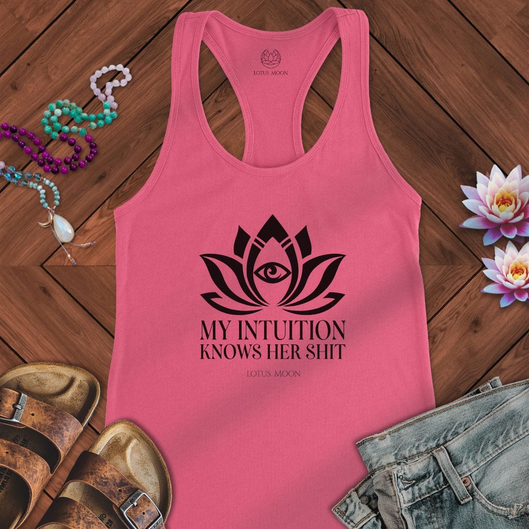 My Intuition Tank Solid Hot Pink