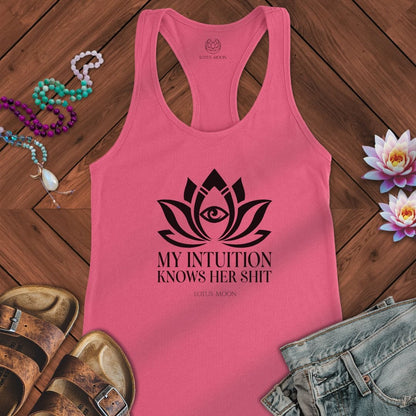 My Intuition Tank Solid Hot Pink