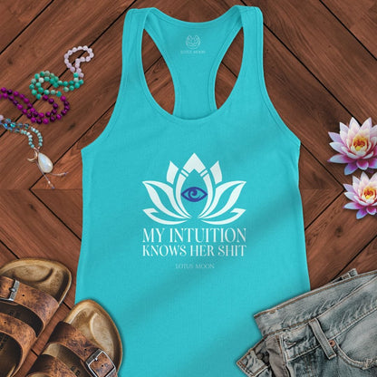 My Intuition Tank Solid Tahiti Blue
