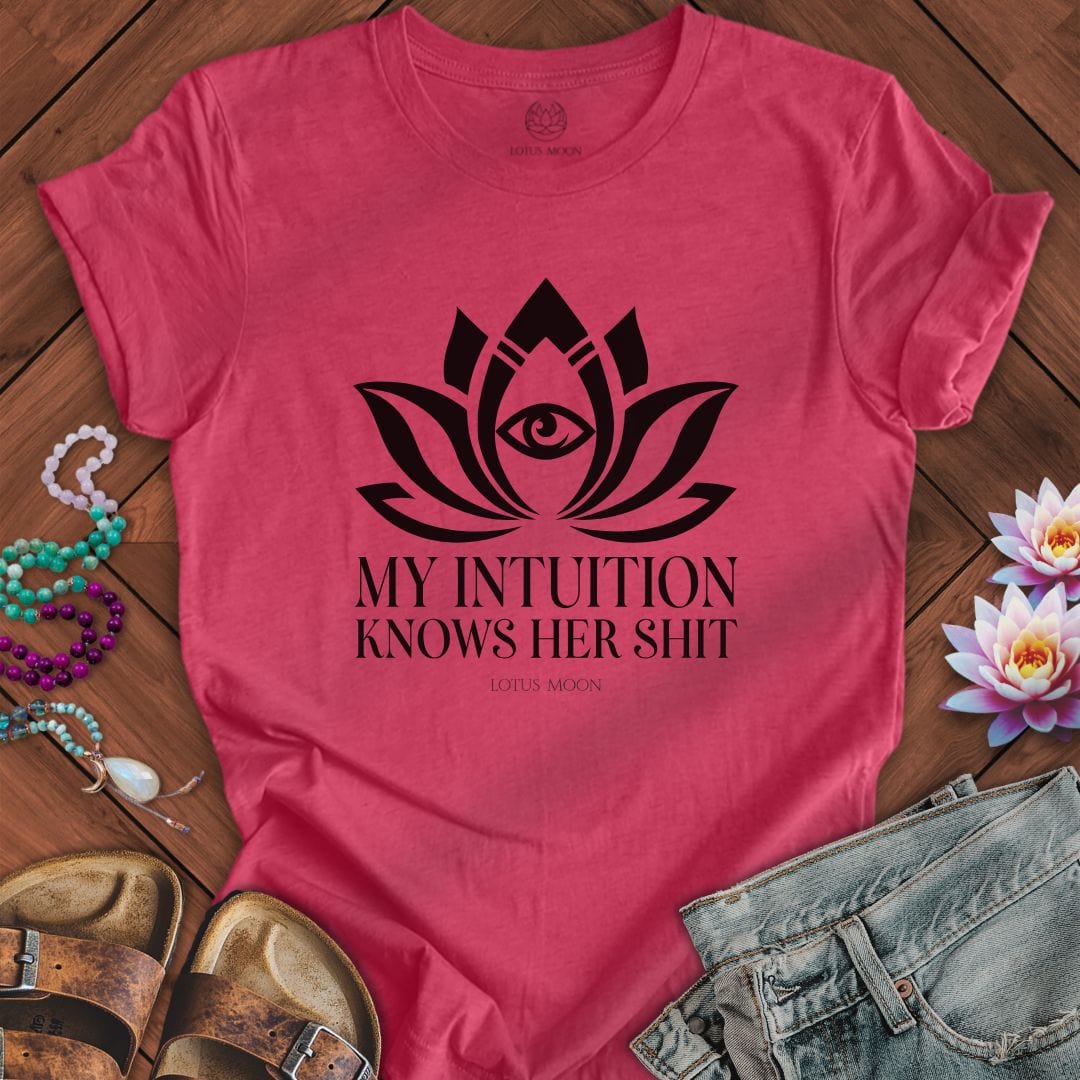 My Intuition Tee Heather Raspberry