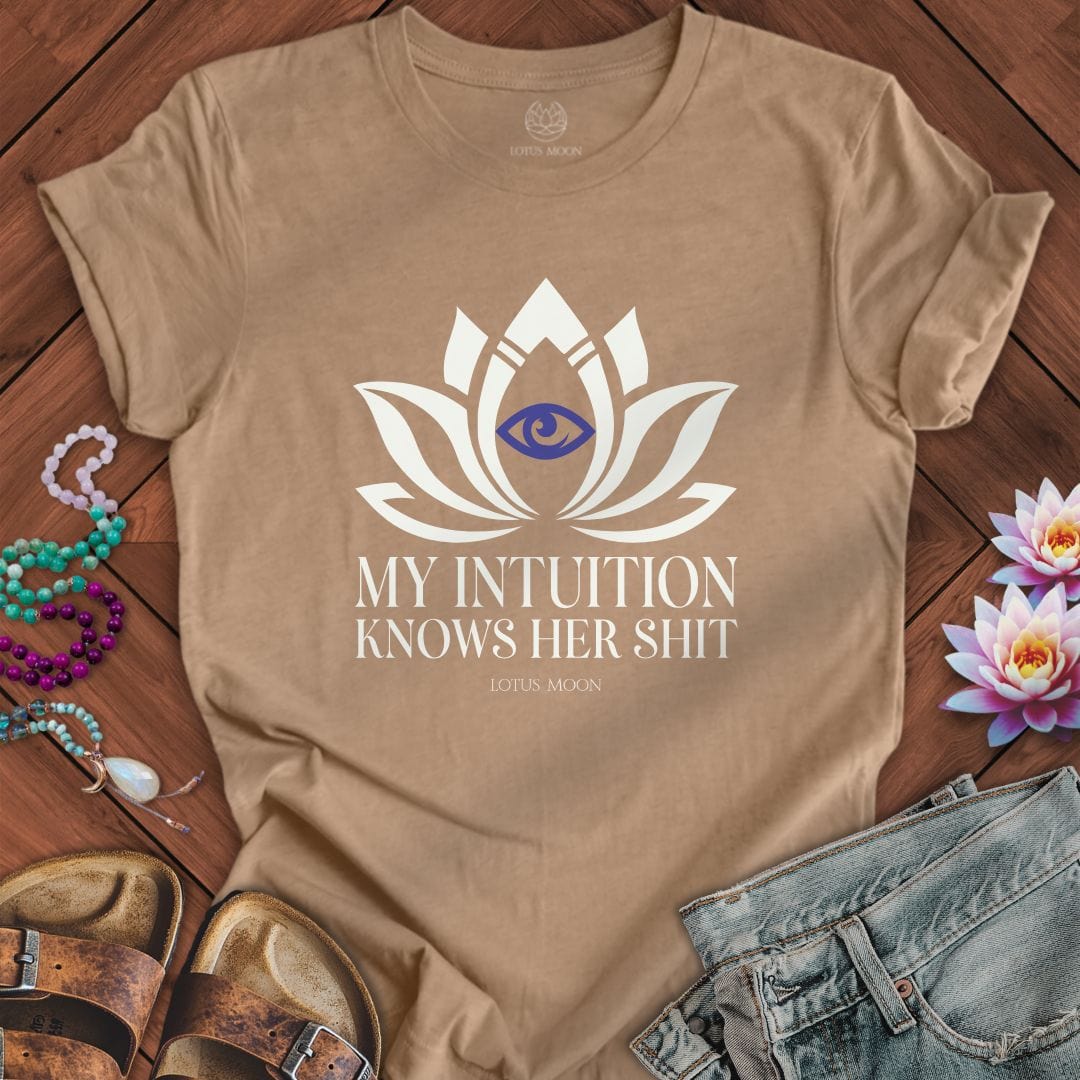 My Intuition Tee Heather Tan